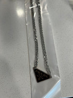 Designer inspired Prada necklace