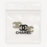 CC earrings silver/gold