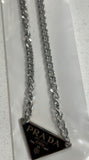 Designer inspired Prada necklace
