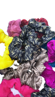 Designer inspired hair scrunchie set